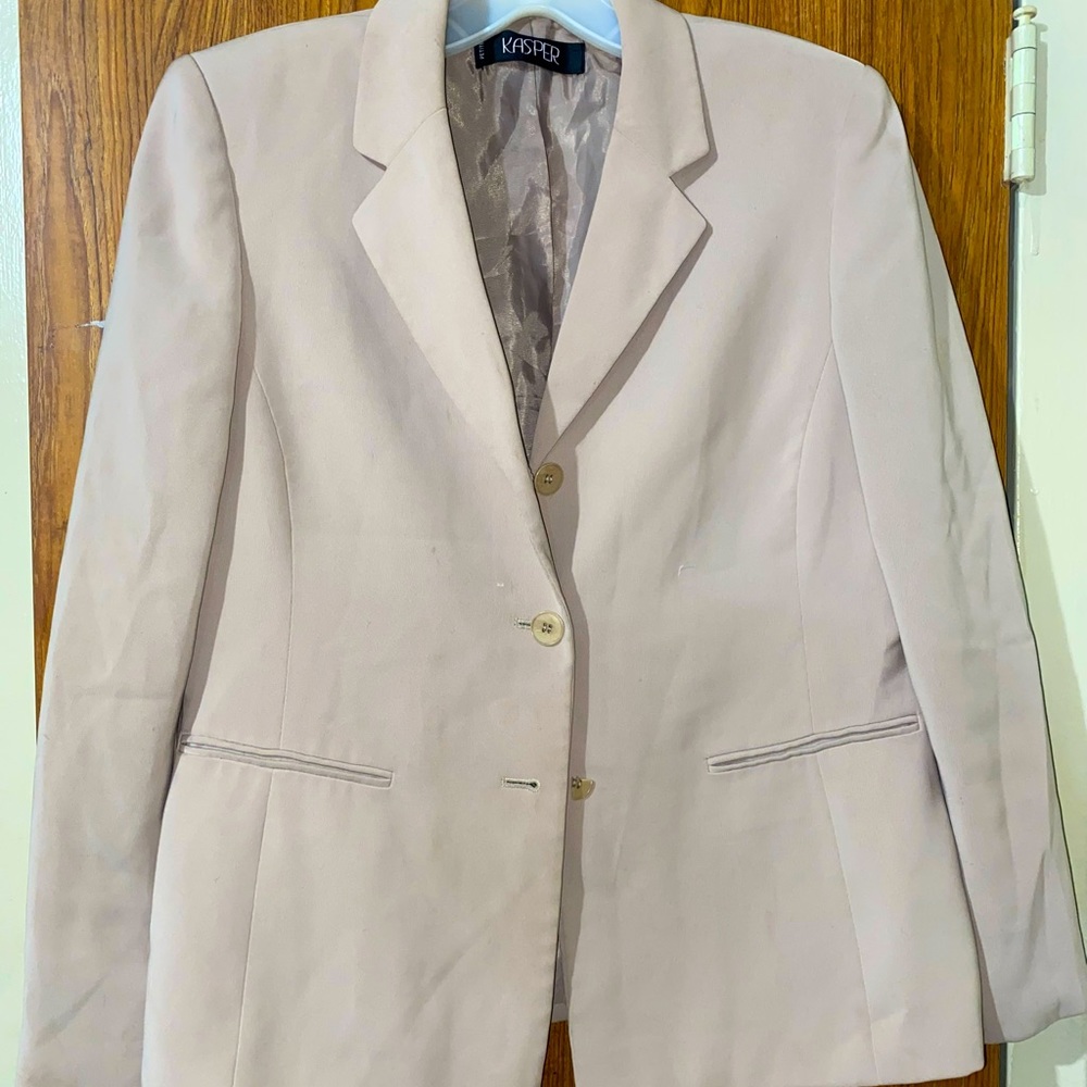 Tan Blazer Fashion base or Work Attire